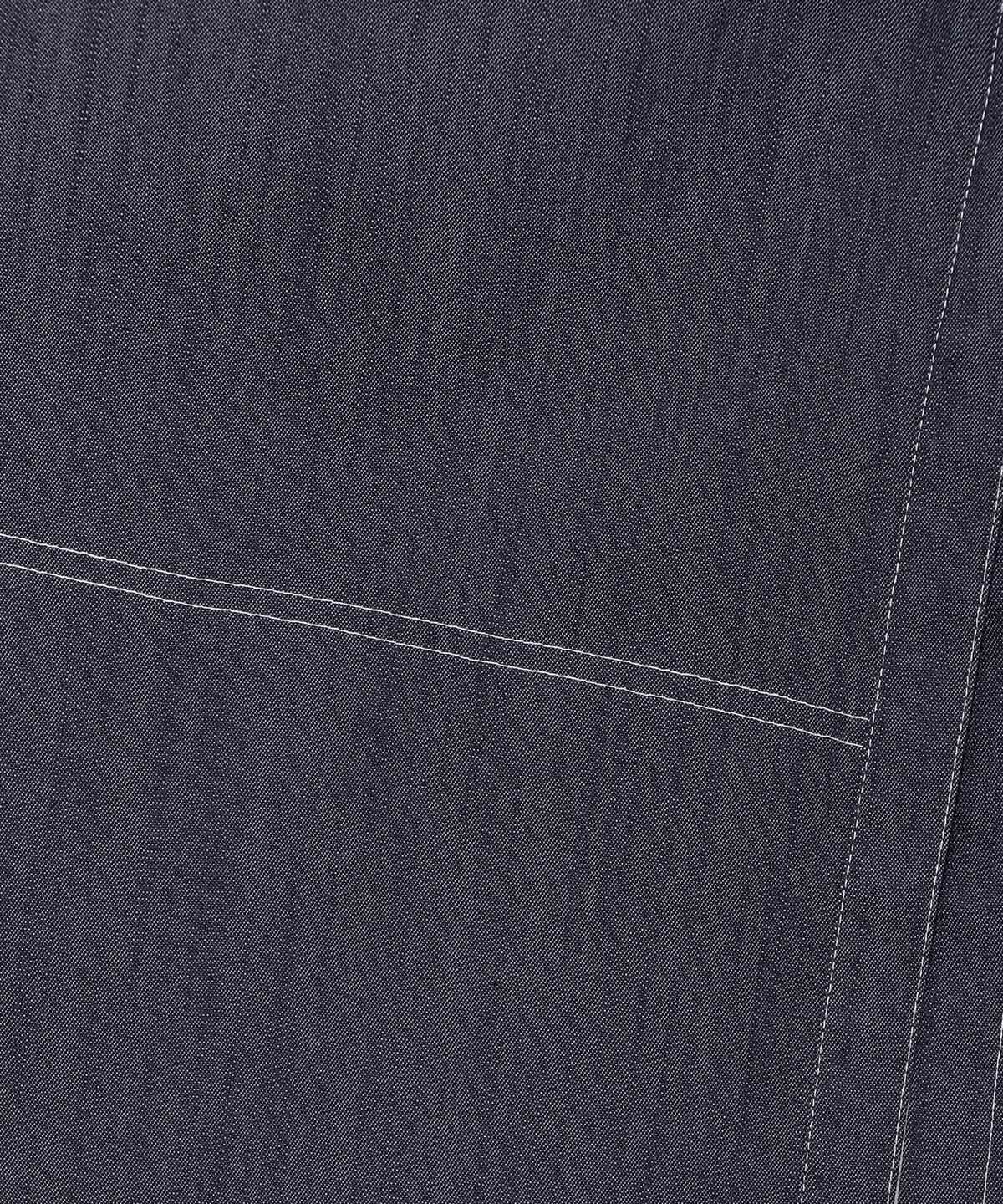 WILLSELECTION「セーラーカラーノースリーブシャツワンピース」|ワンピース|