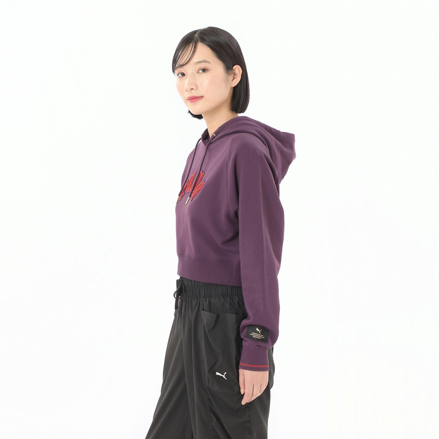 PUMA「【PUMA ｳｪｱ】W CL PLAY.PARIS. RELAXED HOODI」|パーカー|