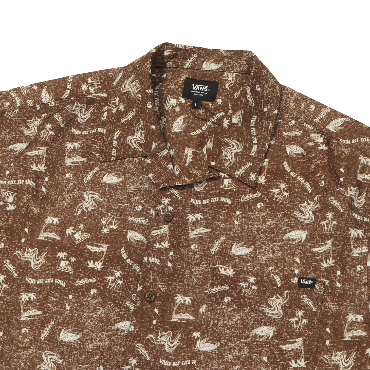 VANS「【VANSｱﾊﾟﾚﾙ(WJ)】H Hula surfer Aloha Shirt」|Tシャツ・カットソー|