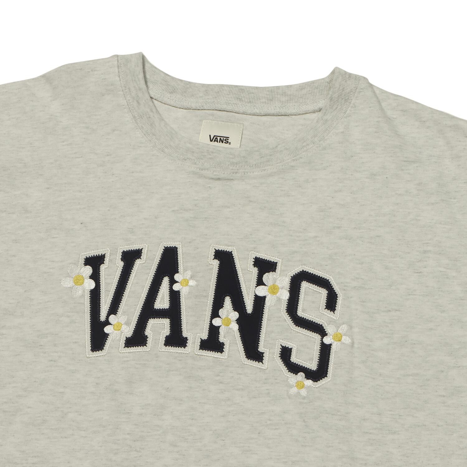 VANS「【VANSｱﾊﾟﾚﾙ(WJ)】W college logo flower TEE」|Tシャツ・カットソー|