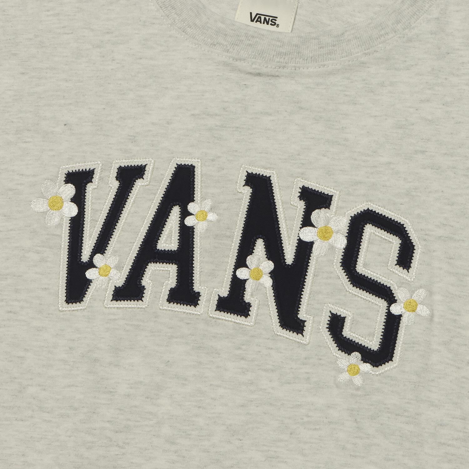 VANS「【VANSｱﾊﾟﾚﾙ(WJ)】W college logo flower TEE」|Tシャツ・カットソー|