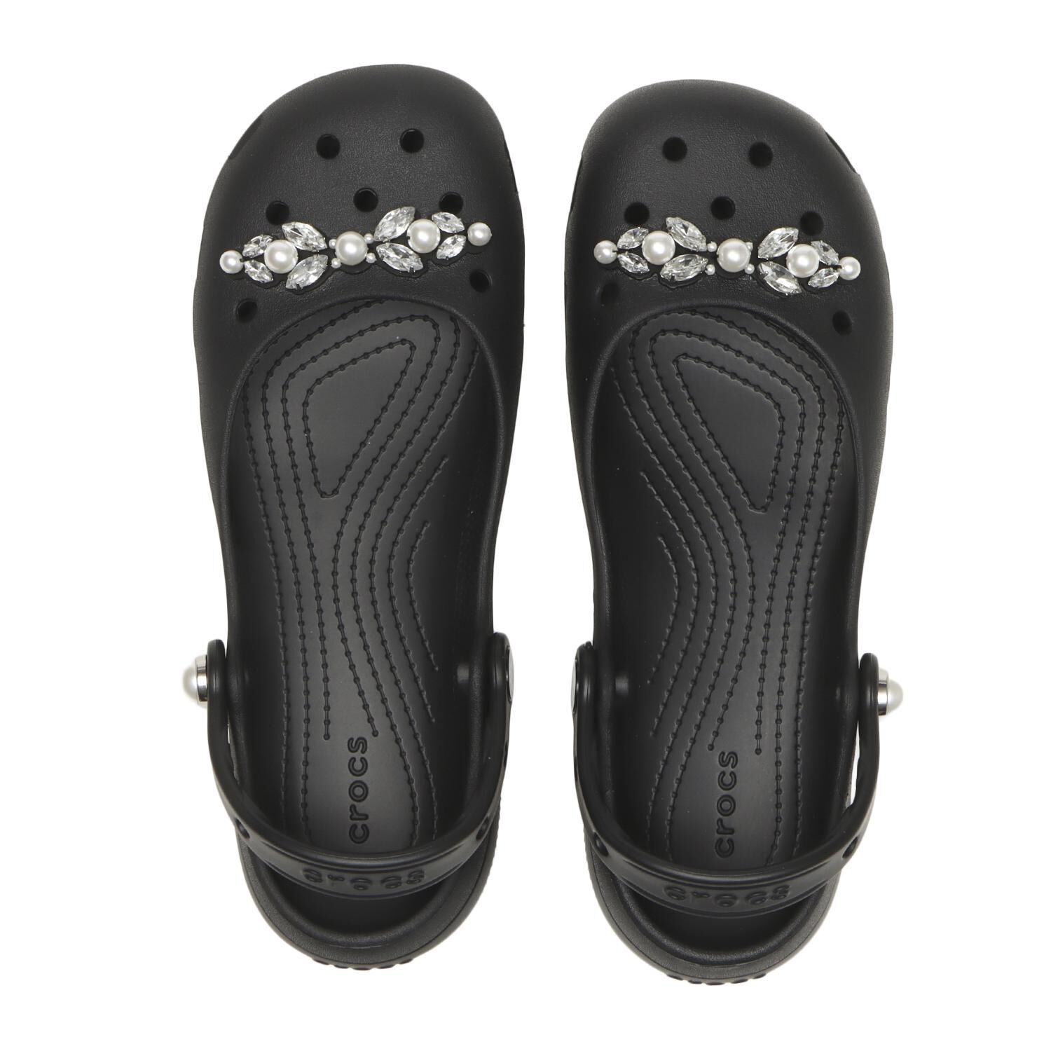 crocs「【crocs】CLASSIC PEARLS BALLET W」|サンダル|
