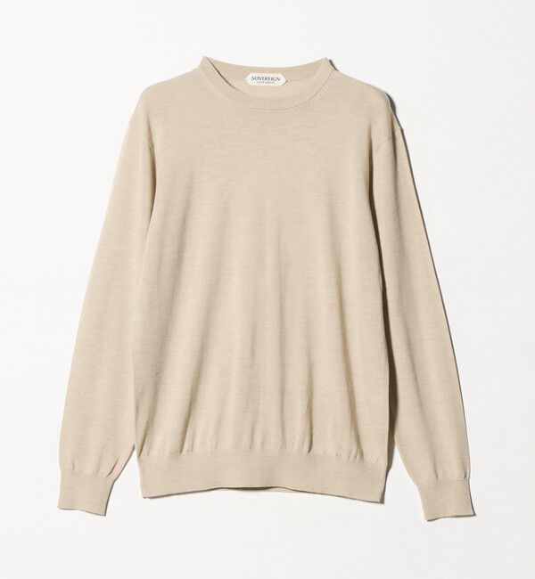 UNITED ARROWS「＜SOVEREIGN＞ハイゲージ クルーネックニット」|ニット・セーター|