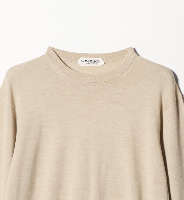 UNITED ARROWS「＜SOVEREIGN＞ハイゲージ クルーネックニット」|ニット・セーター|