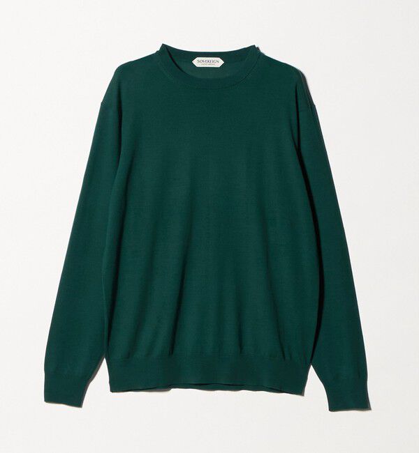 UNITED ARROWS「＜SOVEREIGN＞ハイゲージ クルーネックニット」|ニット・セーター|
