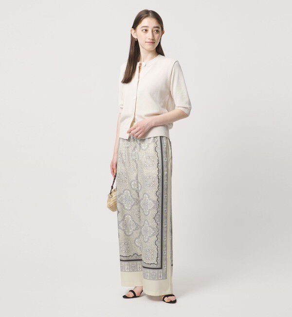 UNITED ARROWS「スカーフ プリント イージーパンツ ‐ウォッシャブル‐」|その他|