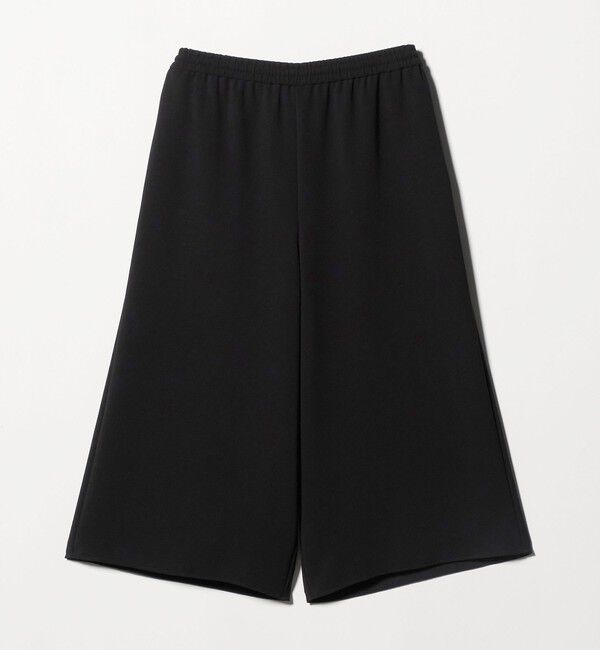 UNITED ARROWS「COMFY クロップド ワイドパンツ ‐防汚 UVカット ウォッシャブル‐」|チノ|
