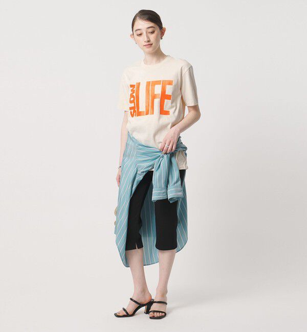 UNITED ARROWS「【別注】＜MIXTA＞SLOW LIFE Tシャツ NATURAL」|Tシャツ・カットソー|