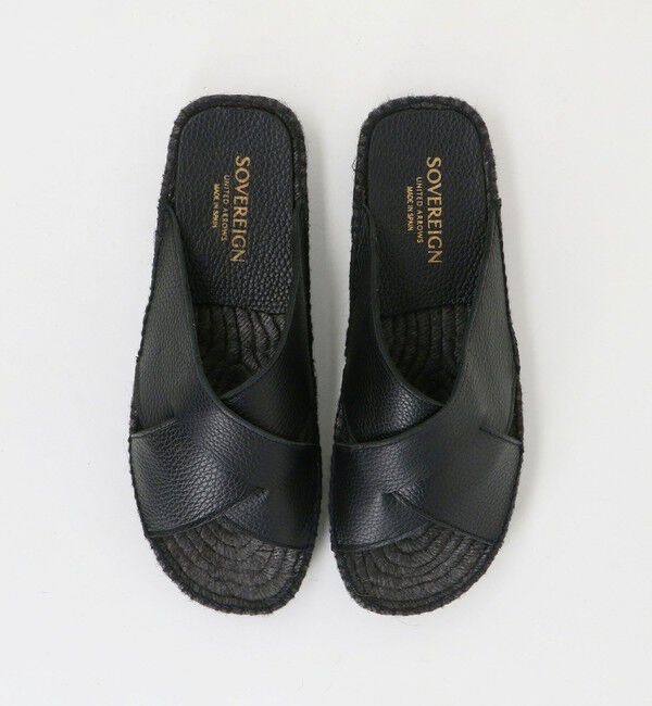 UNITED ARROWS「＜SOVEREIGN＞クロス エスパドリーユ サンダル」|サンダル|