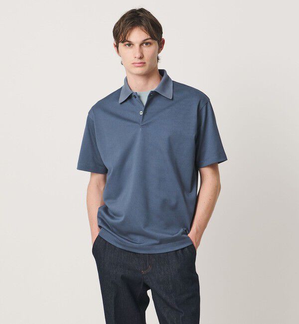 UNITED ARROWS「タック ジャージ ポロシャツ」|Tシャツ・カットソー|