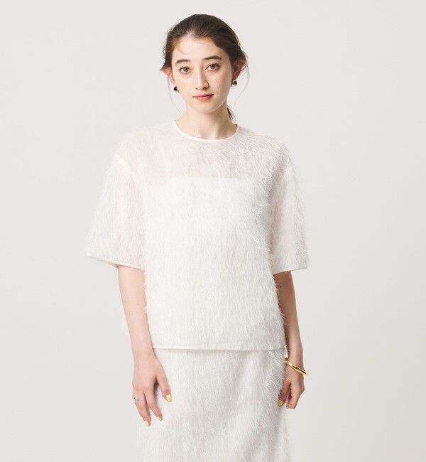 UNITED ARROWS「フリンジ Tシャツ ブラウス」|シャツ・ブラウス|