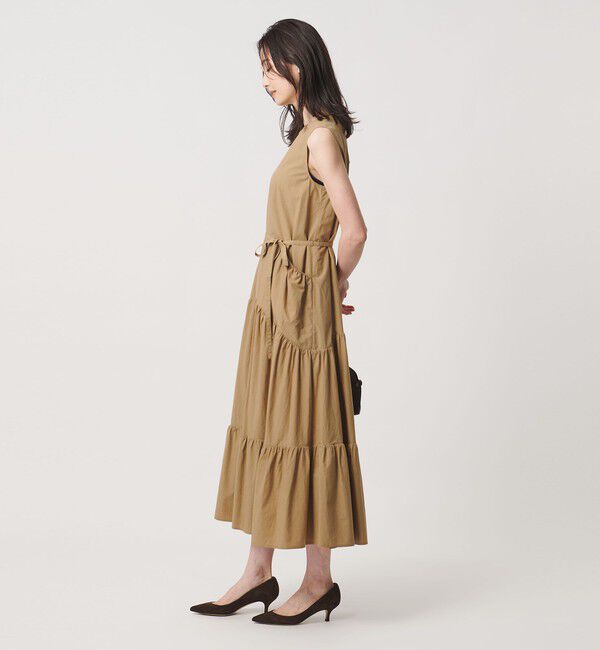 UNITED ARROWS「ポケット ティアード マキシ ワンピース」|ワンピース|