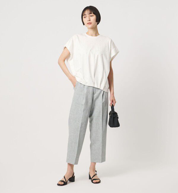 UNITED ARROWS「ビジュー Tシャツ ‐接触冷感‐」|Tシャツ・カットソー|