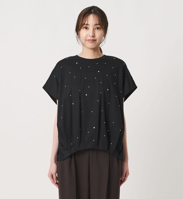 UNITED ARROWS「ビジュー Tシャツ ‐接触冷感‐」|Tシャツ・カットソー|