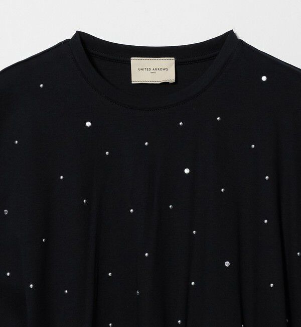 UNITED ARROWS「ビジュー Tシャツ ‐接触冷感‐」|Tシャツ・カットソー|