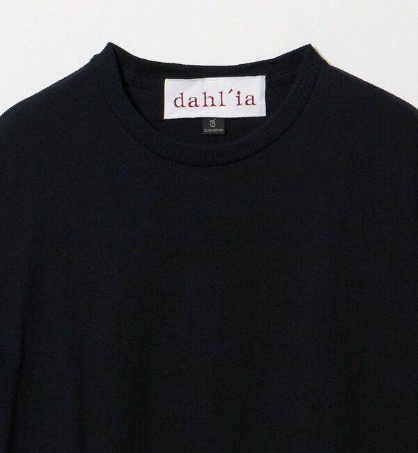 UNITED ARROWS「＜dahl&rsquo;ia＞フリル スリーブ Tシャツ」|Tシャツ・カットソー|
