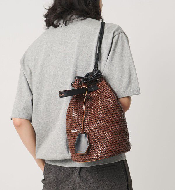 UNITED ARROWS「＜hALON＞ウーブン メッシュ ボンサック」|ショルダー・メッセンジャー|