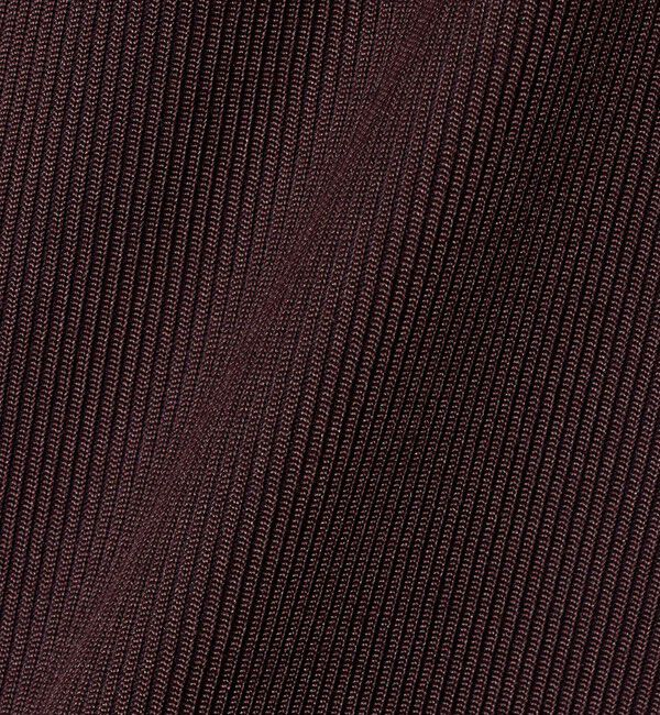 UNITED ARROWS「リブ バイカラーパイピング ショートスリーブ Tシャツ」|Tシャツ・カットソー|