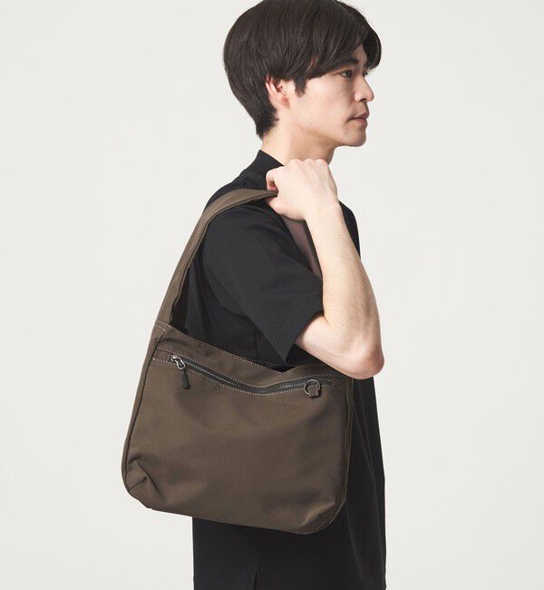 UNITED ARROWS green label relaxing「【WEB限定】マット リップストップ ショルダーバッグ -撥水-」|ショルダー・メッセンジャー|