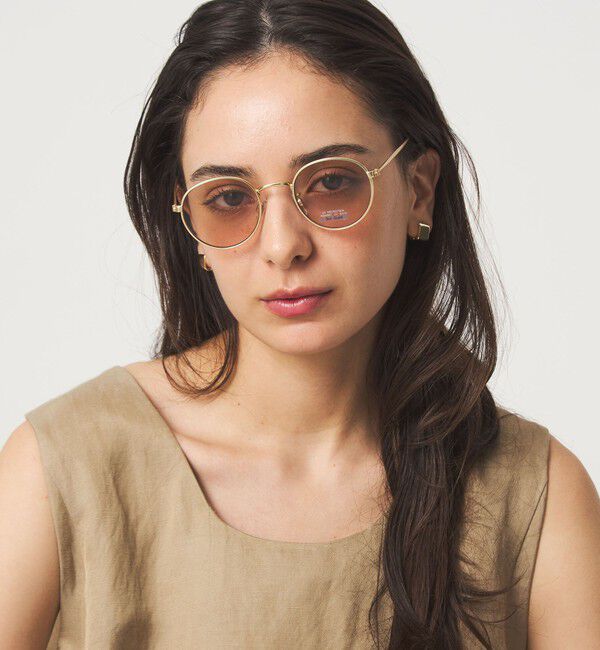 UNITED ARROWS green label relaxing「メタルフレーム カラーレンズ メガネ」|メガネ|