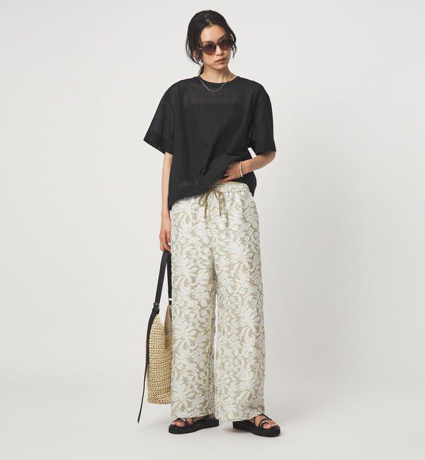 UNITED ARROWS green label relaxing「シアー メッシュ クルーネック プルオーバー カットソー」|Tシャツ・カットソー|