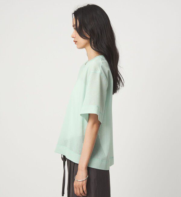 UNITED ARROWS green label relaxing「シアー メッシュ クルーネック プルオーバー カットソー」|Tシャツ・カットソー|