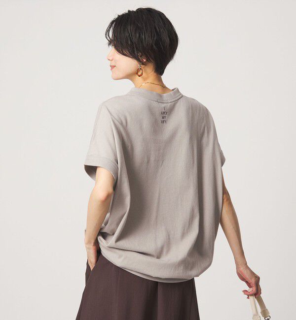 UNITED ARROWS green label relaxing「ガーゼテンジク フォルム Tシャツ」|Tシャツ・カットソー|