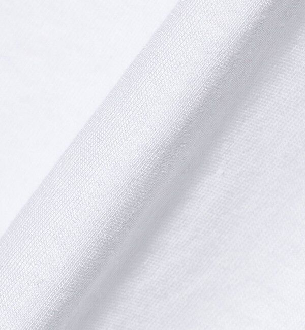 UNITED ARROWS green label relaxing「ヘムギャザー ロゴ Tシャツ」|Tシャツ・カットソー|