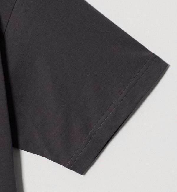 UNITED ARROWS green label relaxing「ヘムギャザー ロゴ Tシャツ」|Tシャツ・カットソー|