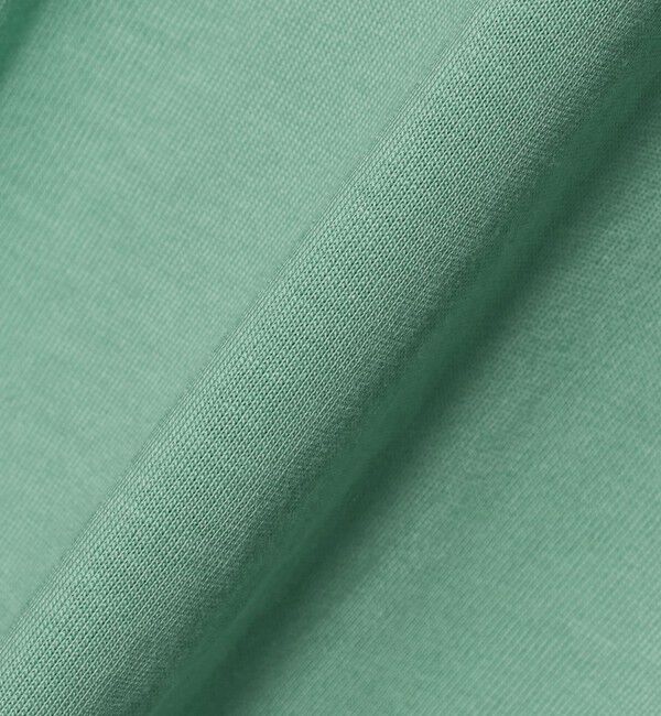 UNITED ARROWS green label relaxing「ヘムギャザー ロゴ Tシャツ」|Tシャツ・カットソー|