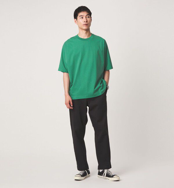 UNITED ARROWS green label relaxing「ドルマンスリーブ クルーネック 半袖Tシャツ -UVカット・接触冷感・遮熱-」|Tシャツ・カットソー|