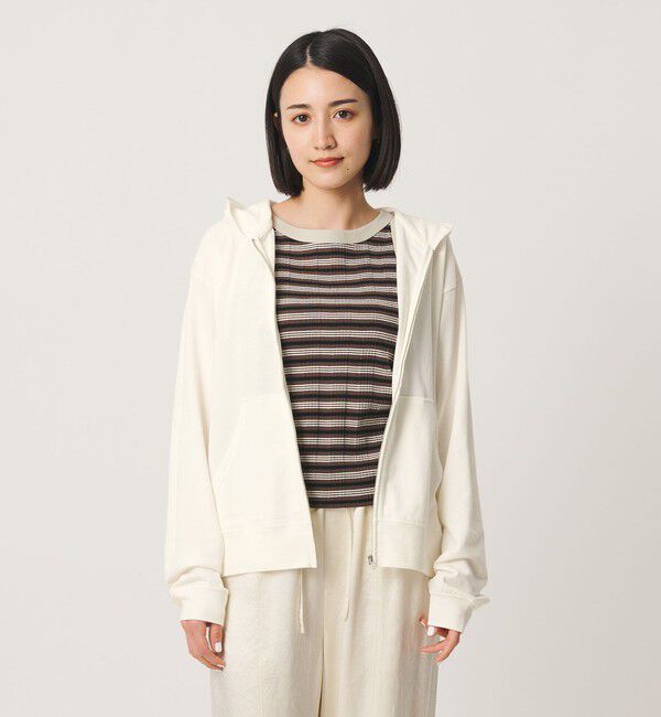 BEAUTY&YOUTH UNITED ARROWS「コットン UVカット ジップパーカー」|パーカー|