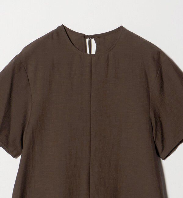 BEAUTY&YOUTH UNITED ARROWS「シアー バックリボン ワンピース ウォッシャブル」|ワンピース|