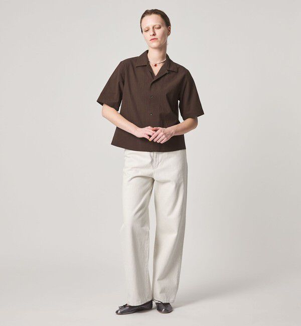 STEVEN ALAN「＜Steven Alan＞コットン ショートスリーブ シャツ」|シャツ・ブラウス|