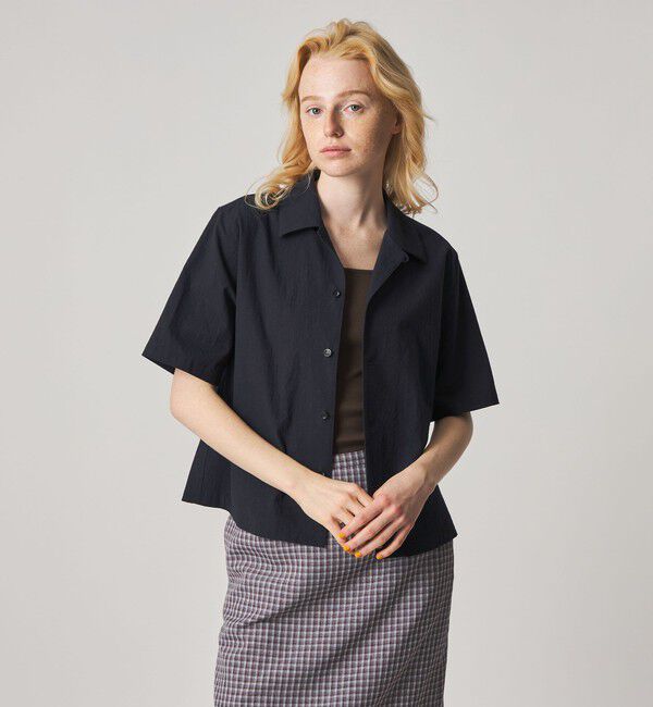 STEVEN ALAN「＜Steven Alan＞コットン ショートスリーブ シャツ」|シャツ・ブラウス|