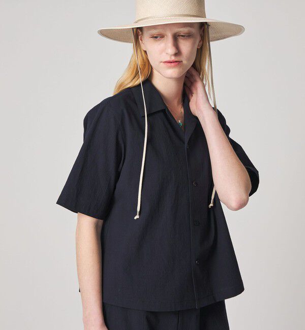 STEVEN ALAN「＜Steven Alan＞コットン ショートスリーブ シャツ」|シャツ・ブラウス|