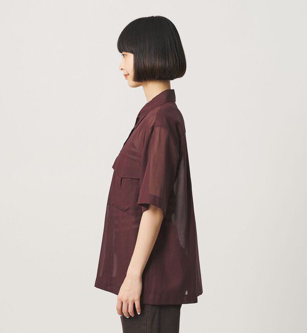 BEAUTY&YOUTH UNITED ARROWS「コットンツイル シアー サファリシャツ」|シャツ・ブラウス|