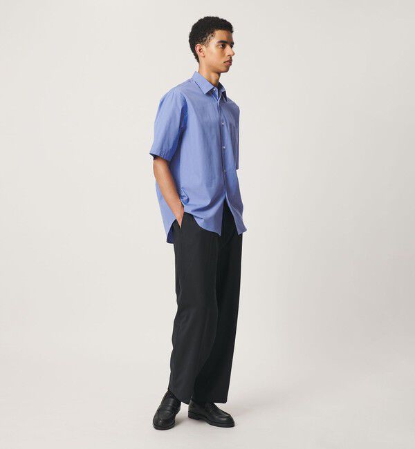 BEAUTY&YOUTH UNITED ARROWS「HI-LINE 120/2 ブロード レギュラー ショートスリーブ シャツ」|シャツ・ブラウス|