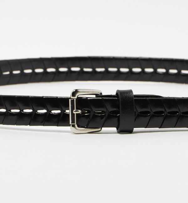 BEAUTY&YOUTH UNITED ARROWS「オール ホール ベルト 25mm」|ベルト|