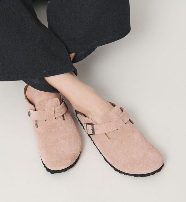 BEAUTY&YOUTH UNITED ARROWS「＜BIRKENSTOCK＞スエード ボストン サンダル」|サンダル|