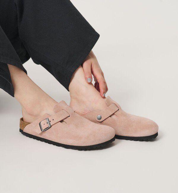 BEAUTY&YOUTH UNITED ARROWS「＜BIRKENSTOCK＞スエード ボストン サンダル」|サンダル|