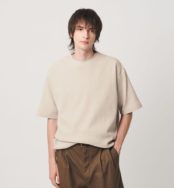 BEAUTY&YOUTH UNITED ARROWS「テック サーマル アジャスト クルーネック Tシャツ」|Tシャツ・カットソー|NATURAL