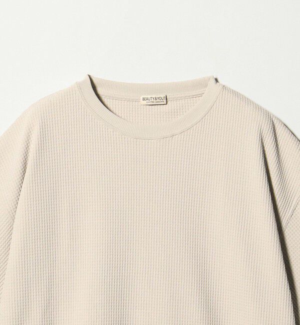 BEAUTY&YOUTH UNITED ARROWS「テック サーマル アジャスト クルーネック Tシャツ」|Tシャツ・カットソー|
