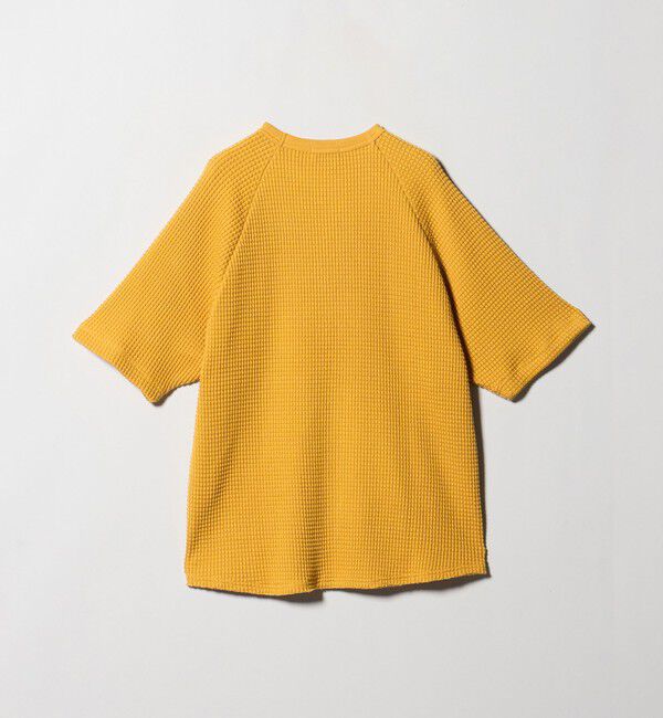 BEAUTY&YOUTH UNITED ARROWS「ビッグ ワッフル クルーネック ショートスリーブ Tシャツ」|Tシャツ・カットソー|