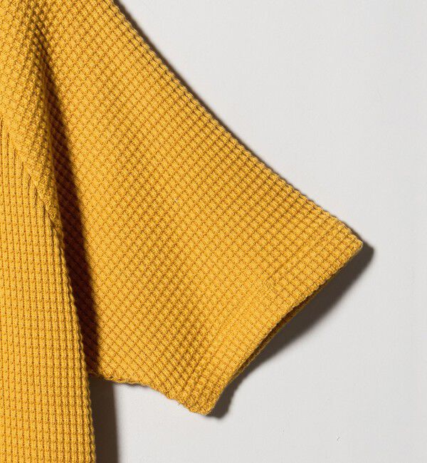 BEAUTY&YOUTH UNITED ARROWS「ビッグ ワッフル クルーネック ショートスリーブ Tシャツ」|Tシャツ・カットソー|