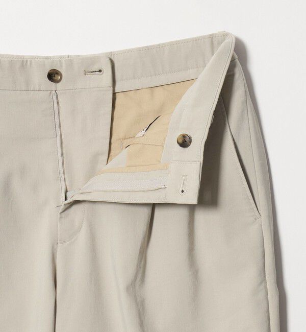 BEAUTY&YOUTH UNITED ARROWS「リネン ミックス テーパード スラックス NO.9」|チノ|