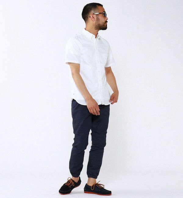 BEAMS「BEAMS PLUS / COOLMAX（R） ショートスリーブ ボタンダウン シャツ」|シャツ・ブラウス|