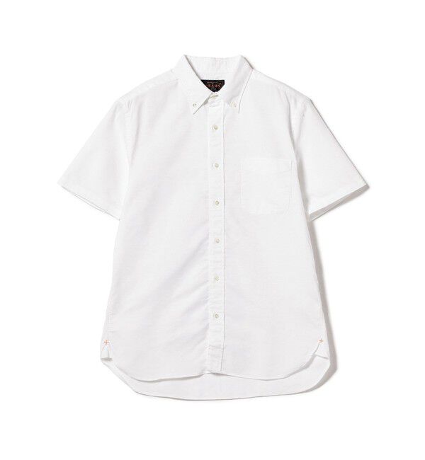 BEAMS「BEAMS PLUS / COOLMAX（R） ショートスリーブ ボタンダウン シャツ」|シャツ・ブラウス|