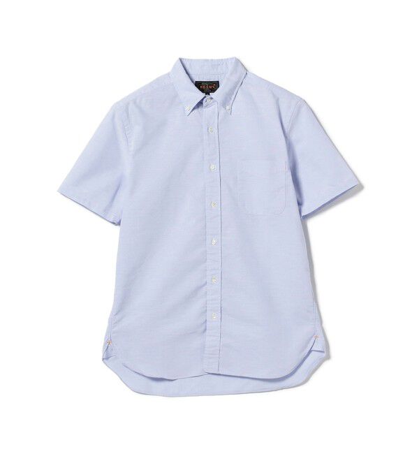 BEAMS「BEAMS PLUS / COOLMAX（R） ショートスリーブ ボタンダウン シャツ」|シャツ・ブラウス|