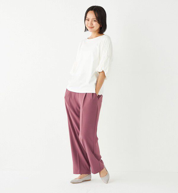 SHIPS Colors 「SHIPS Colors:〈洗濯機可能〉2タック ストレート パンツ」|その他|